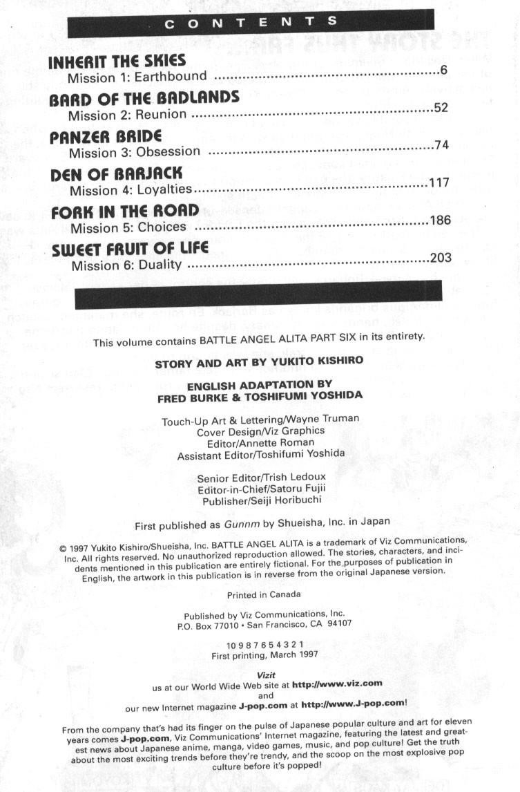 Read Battle Angel Alita EN Manga Online