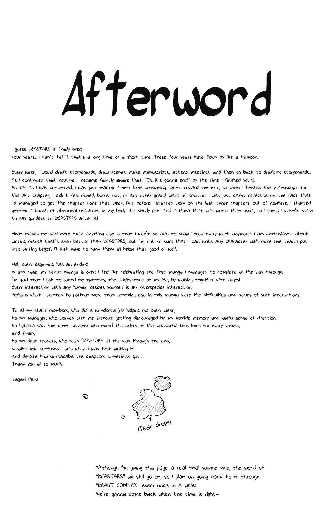 Read Beastars EN Manga Online