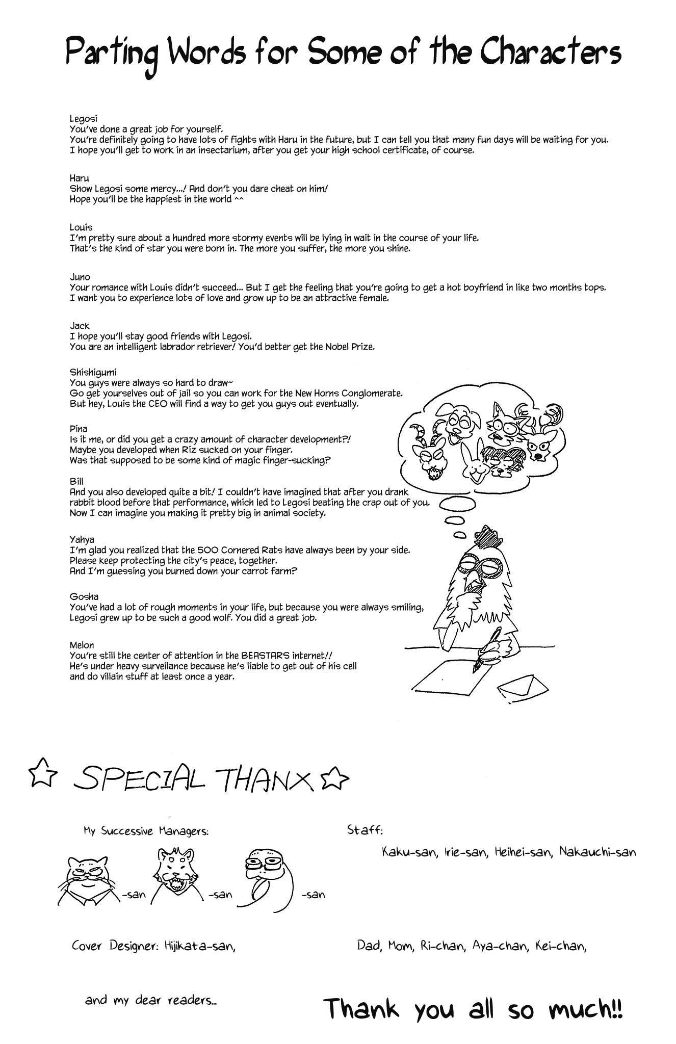 Read Beastars EN Manga Online