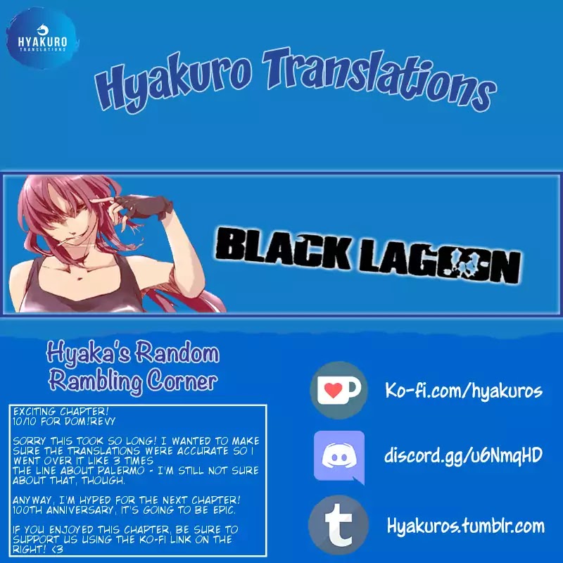 Read Black lagoon EN Manga Online
