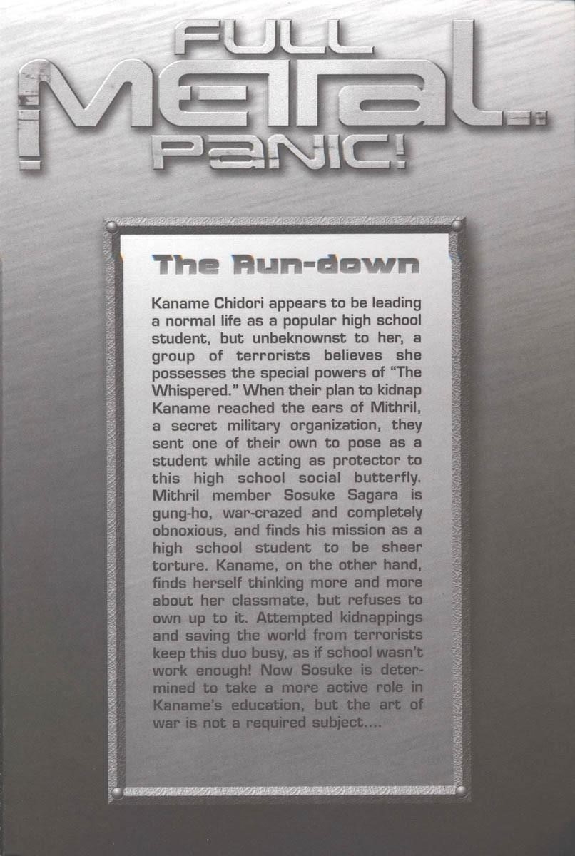 Read Full Metal Panic EN Manga Online