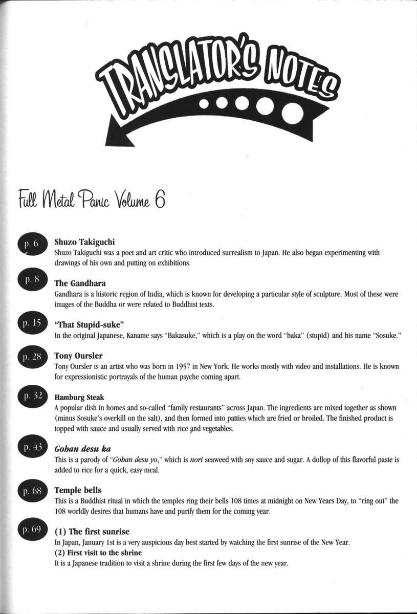 Read Full Metal Panic EN Manga Online