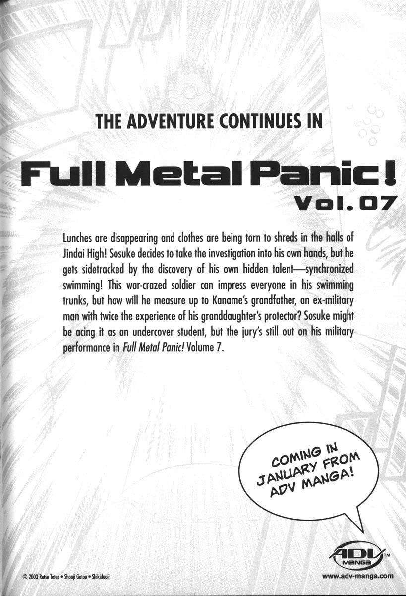 Read Full Metal Panic EN Manga Online