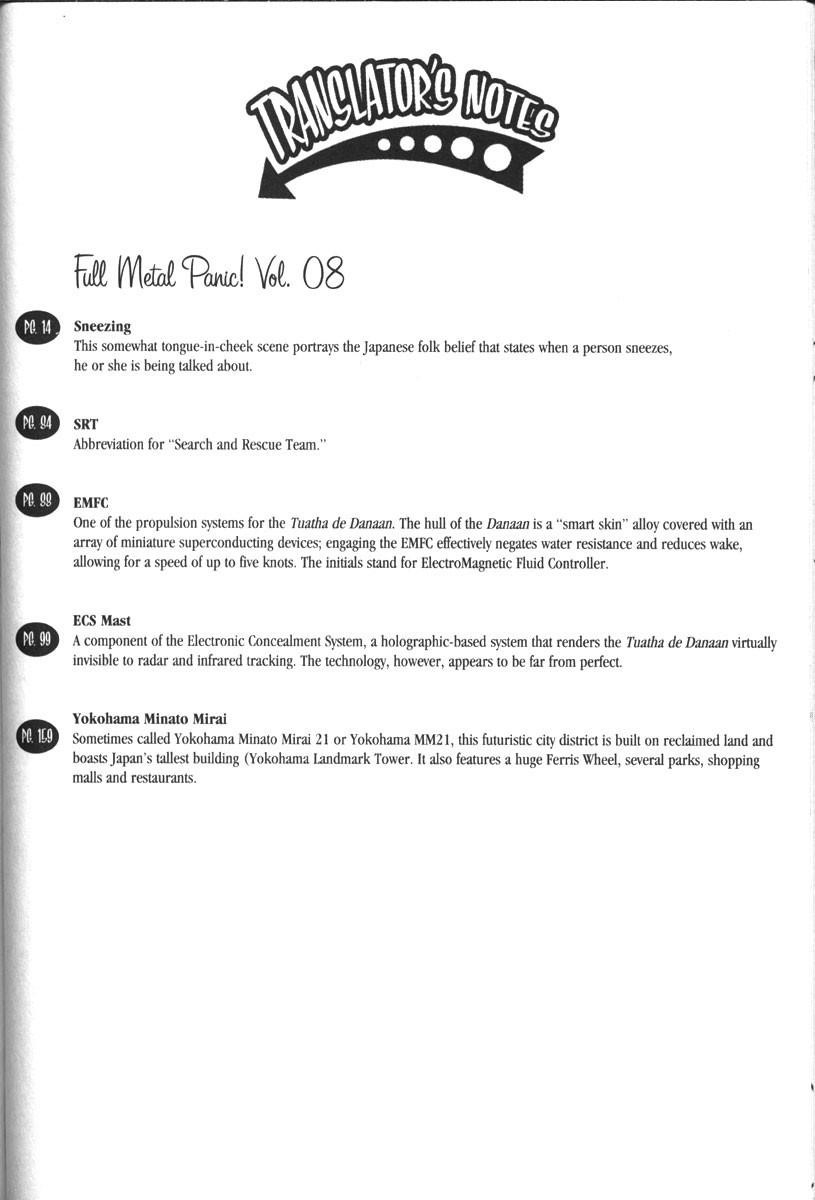 Read Full Metal Panic EN Manga Online