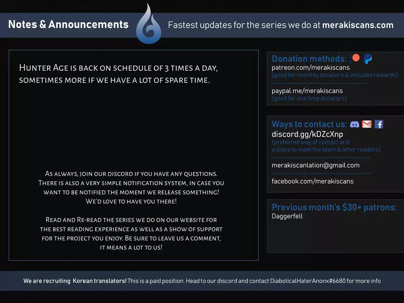 Read Hunter Age EN Manga Online