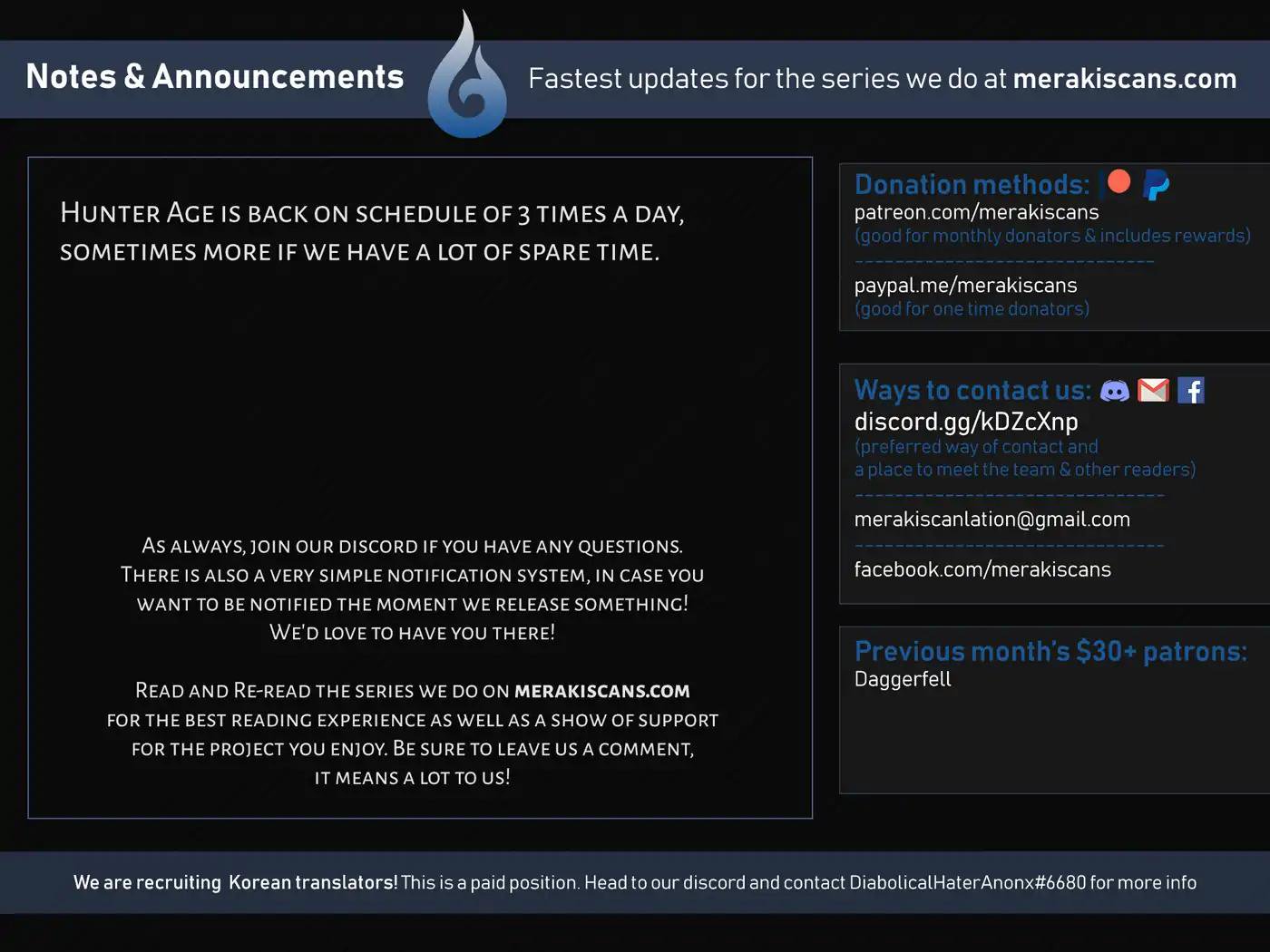 Read Hunter Age EN Manga Online