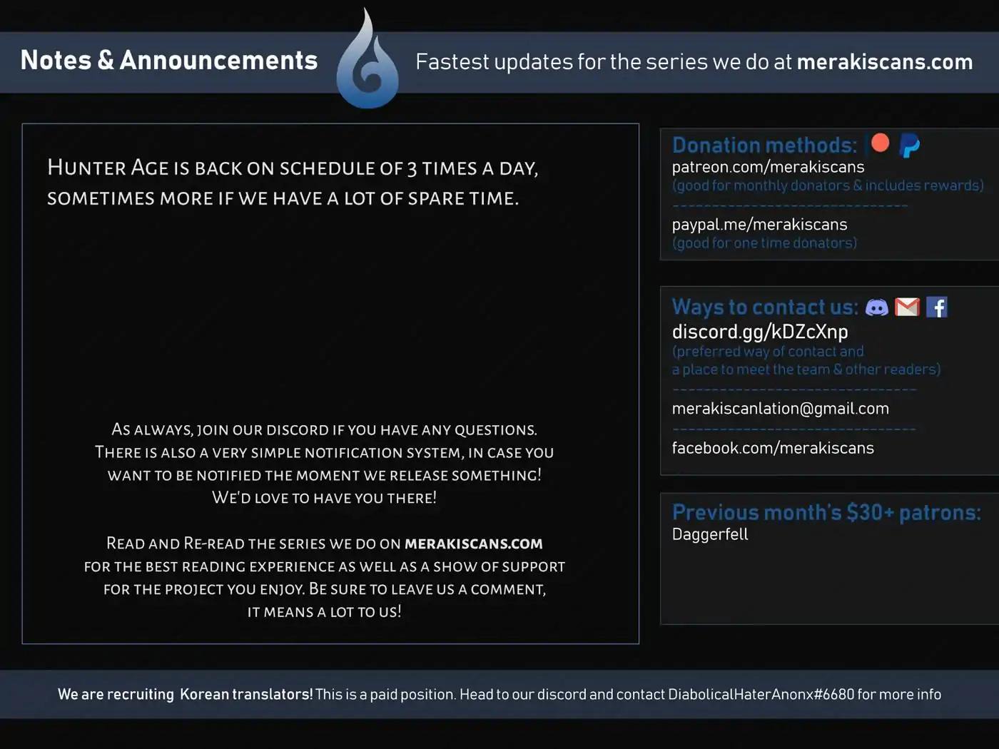 Read Hunter Age EN Manga Online