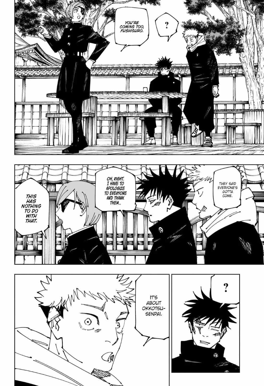 Read JUJUTSU KAISEN EN Manga Online