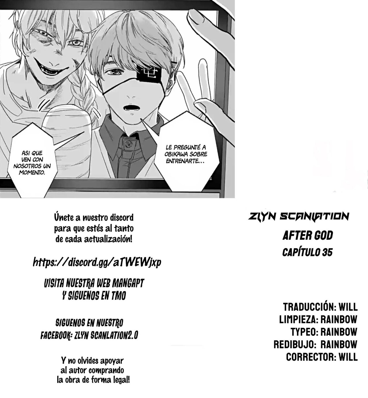 Read After God ES Manga Online