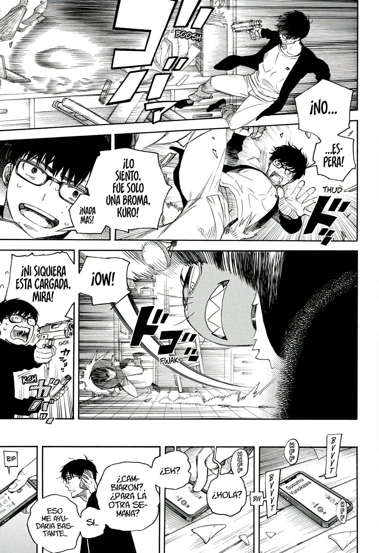 Read Ao no Exorcist ES Manga Online