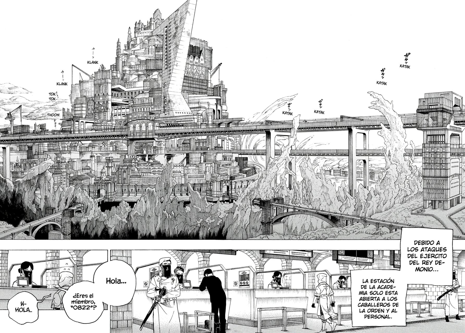 Read Ao no Exorcist ES Manga Online