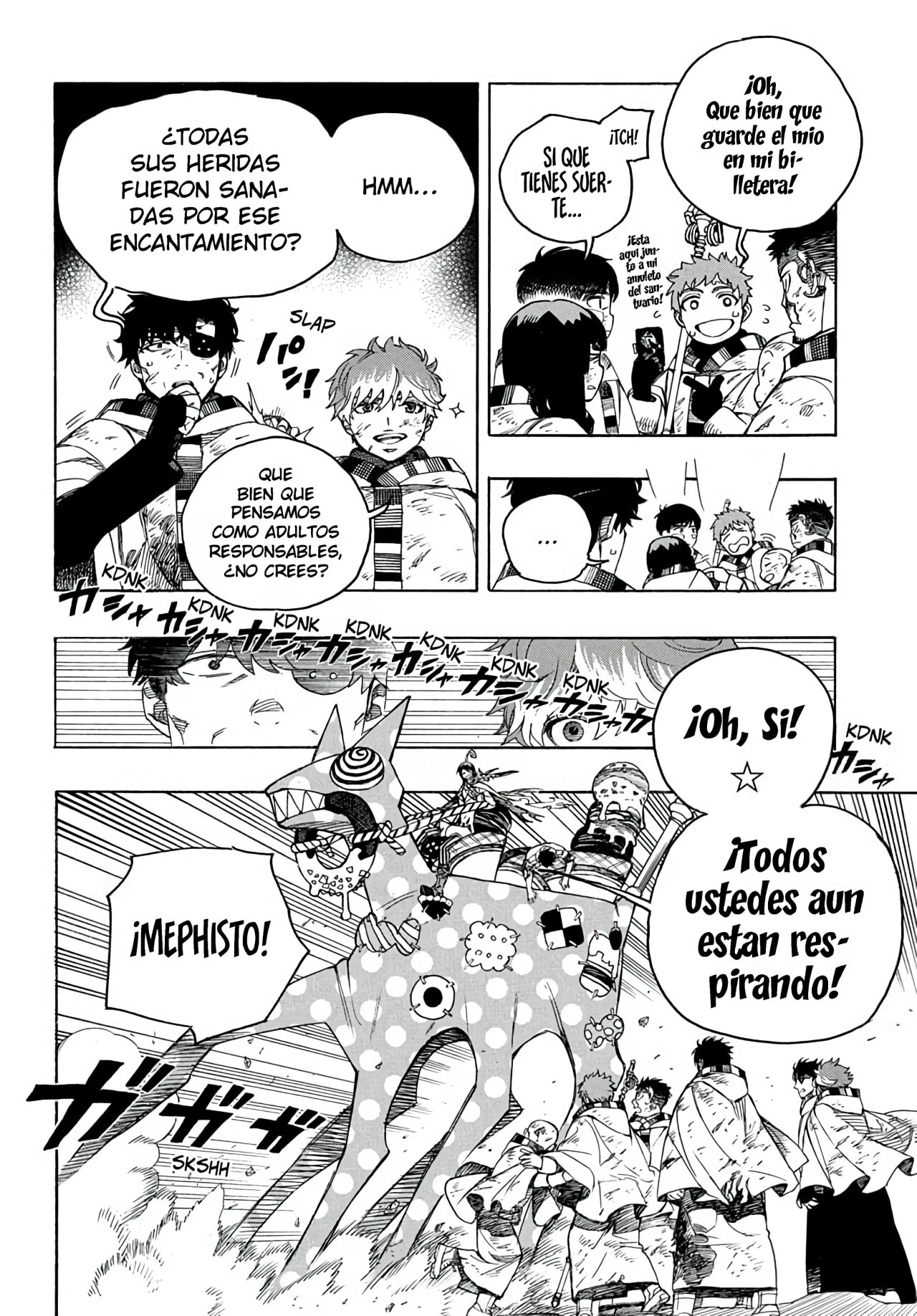 Read Ao no Exorcist ES Manga Online