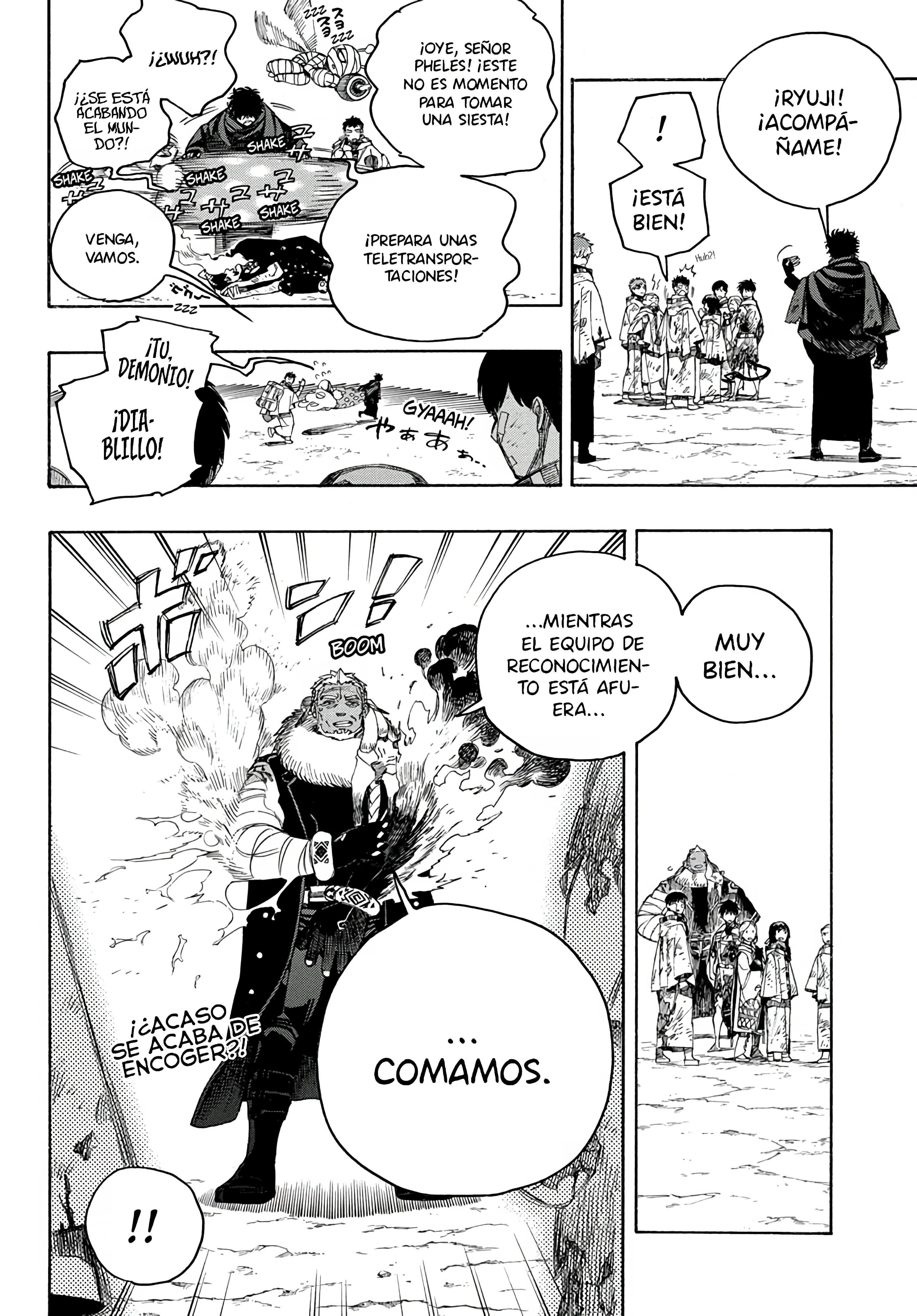 Read Ao no Exorcist ES Manga Online