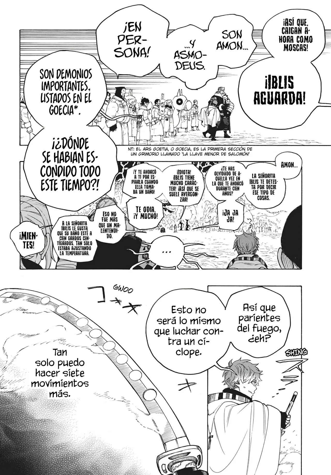 Read Ao no Exorcist ES Manga Online