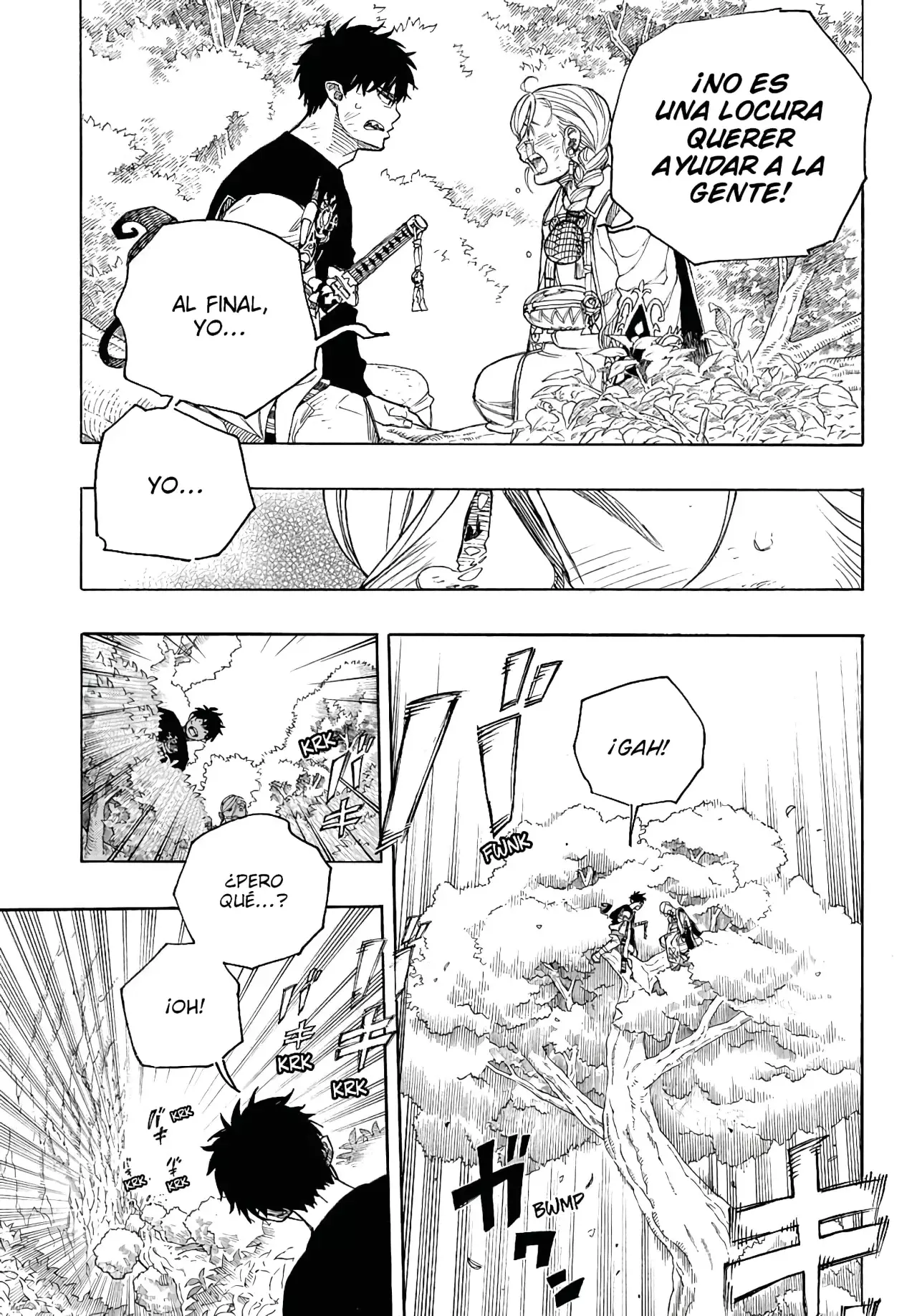 Read Ao no Exorcist ES Manga Online