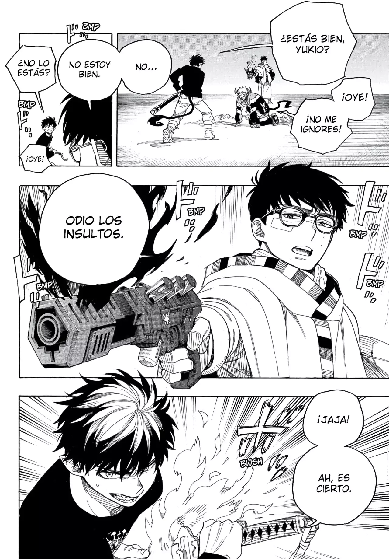Read Ao no Exorcist ES Manga Online
