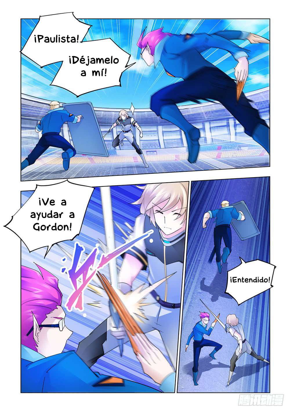 Read Battle Frenzy ES Manga Online