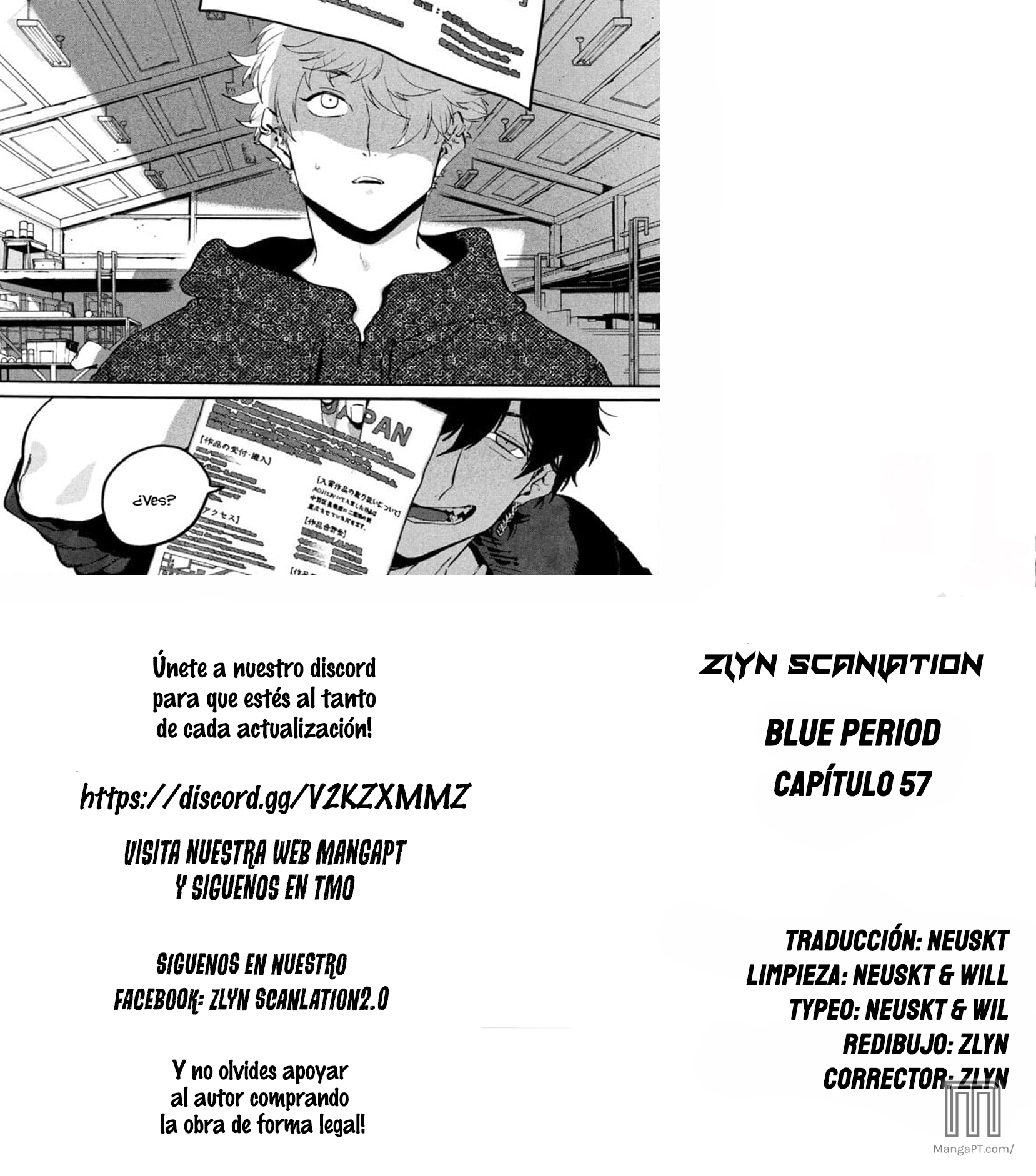 Read Blue Period ES Manga Online