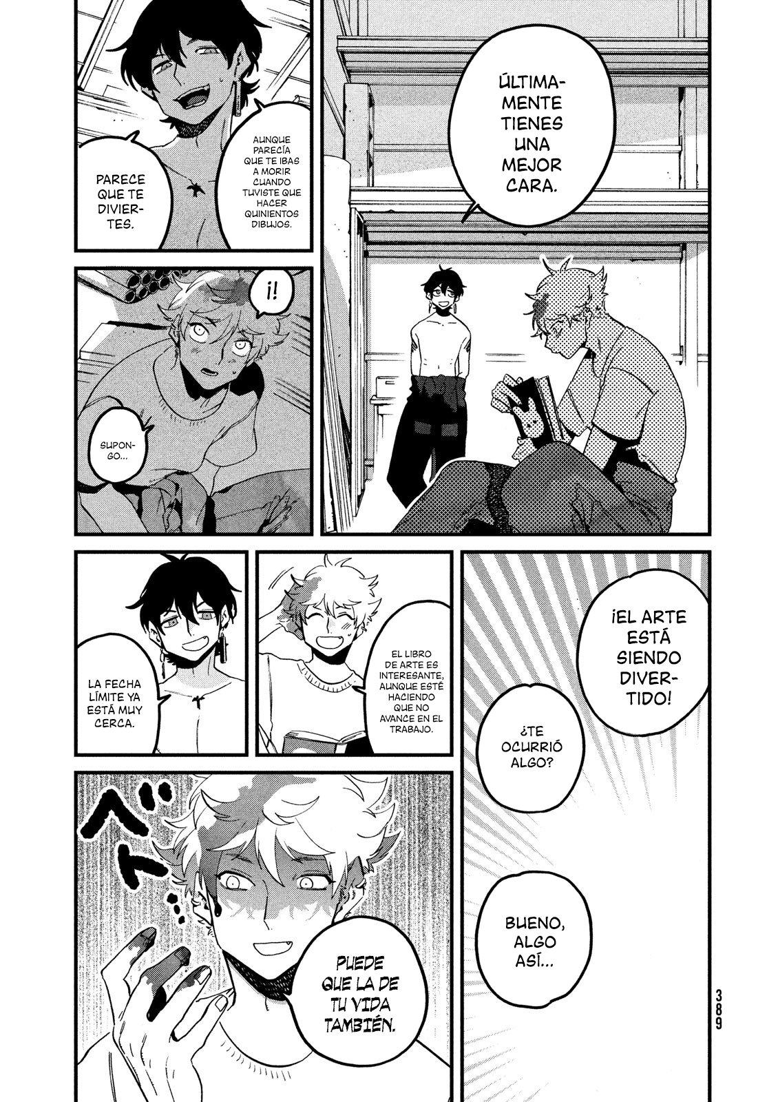 Read Blue Period ES Manga Online