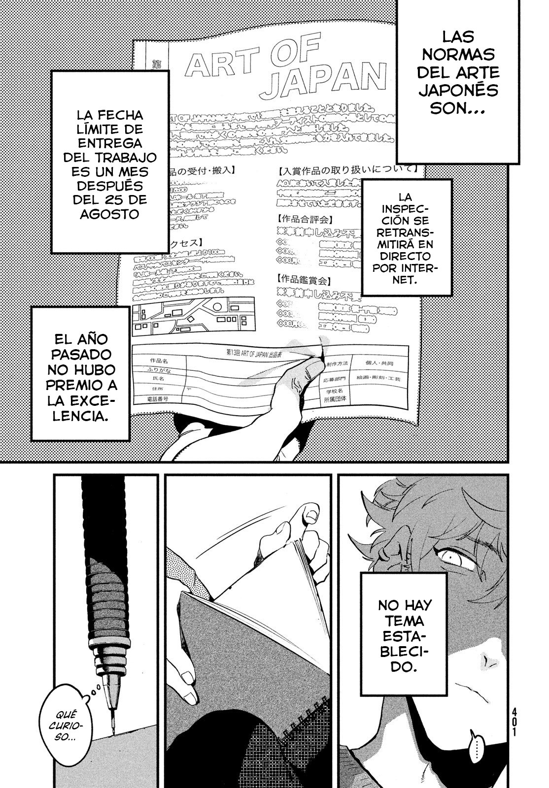 Read Blue Period ES Manga Online