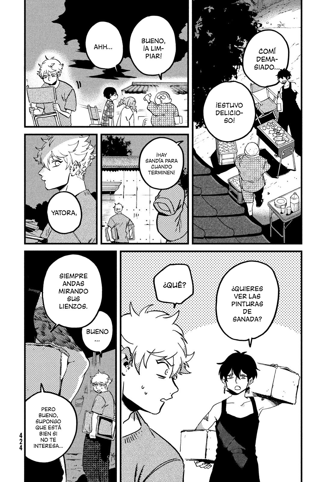 Read Blue Period ES Manga Online