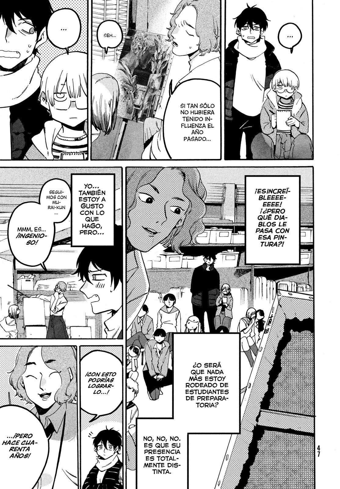 Read Blue Period ES Manga Online