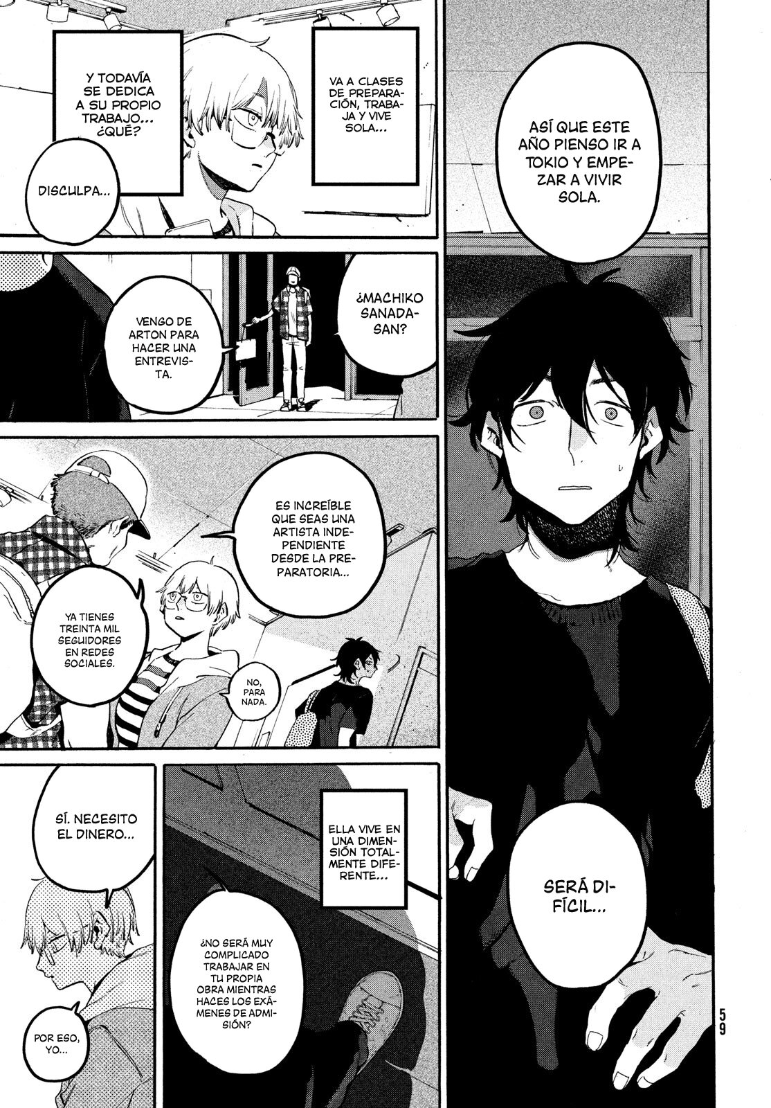 Read Blue Period ES Manga Online