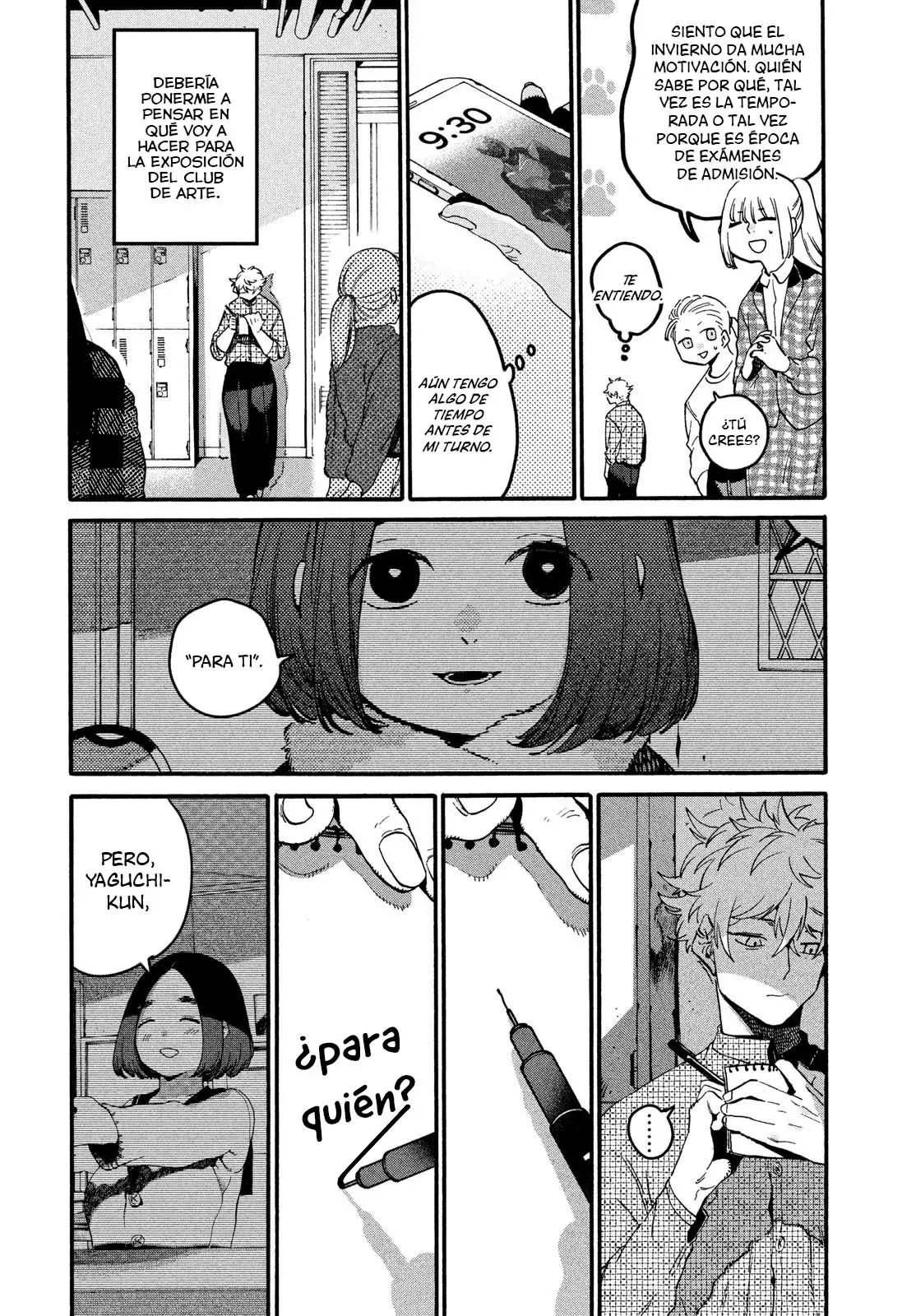 Read Blue Period ES Manga Online