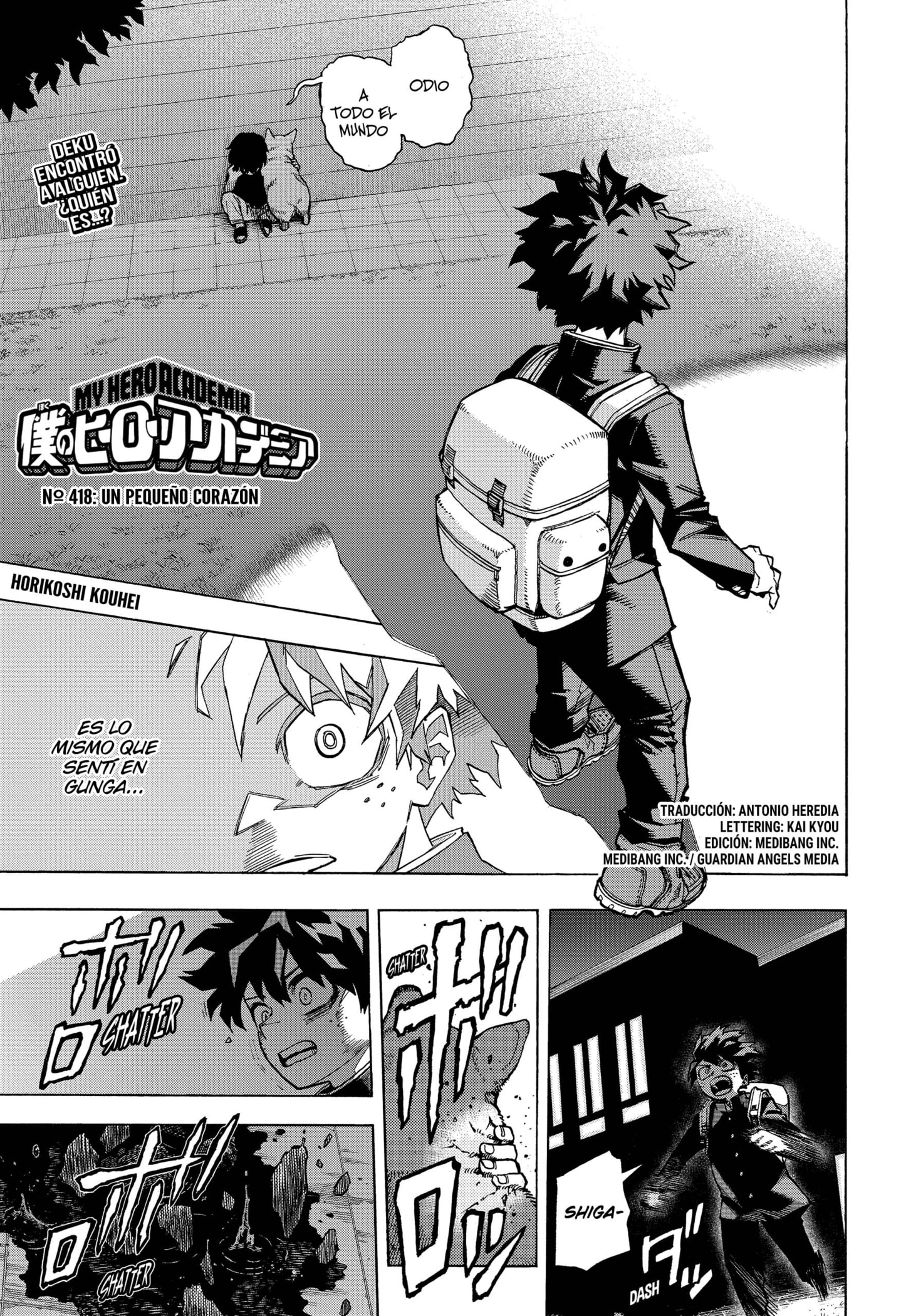 Read Boku no Hero Academia ES Manga Online