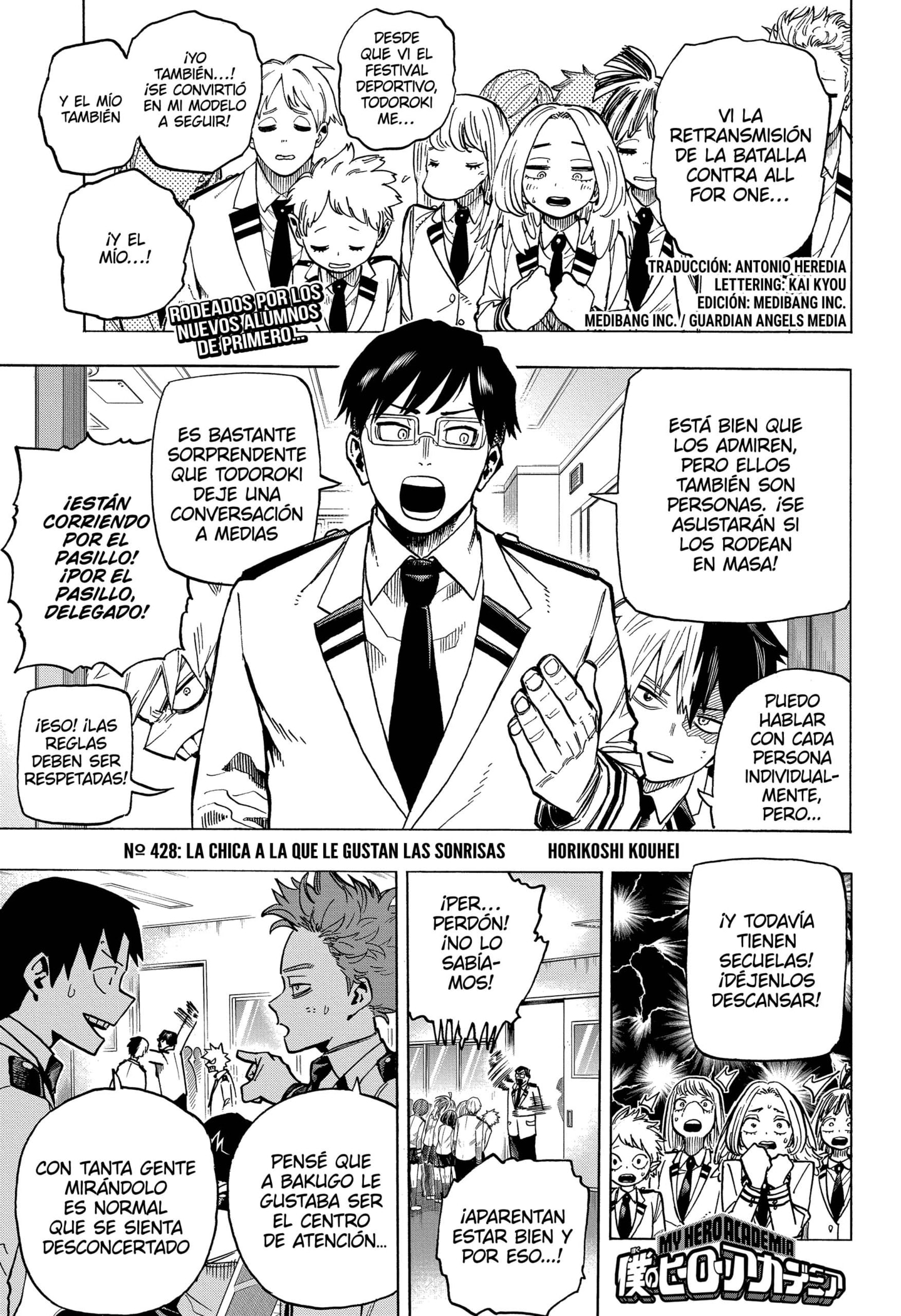 Read Boku no Hero Academia ES Manga Online