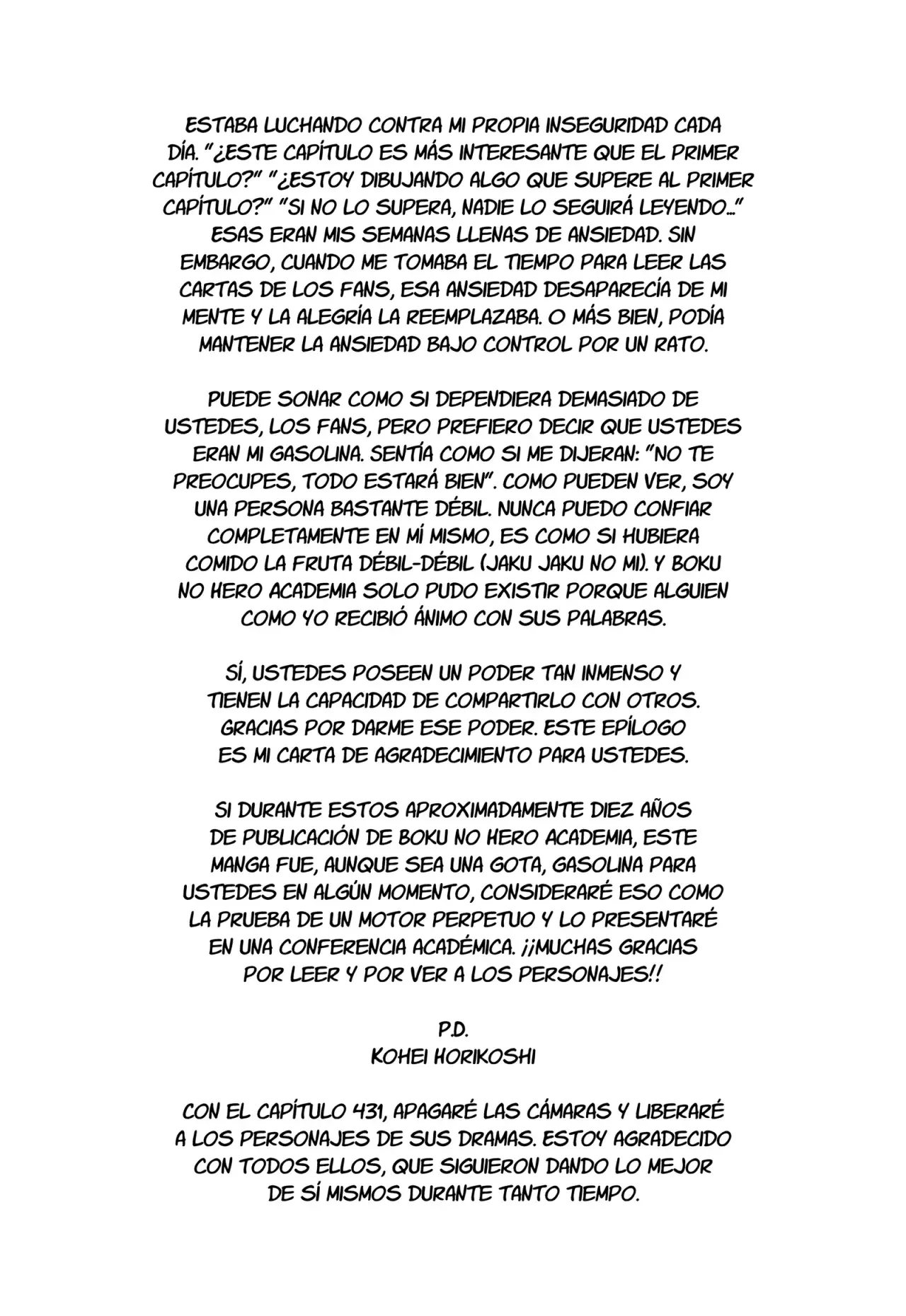 Read Boku no Hero Academia ES Manga Online