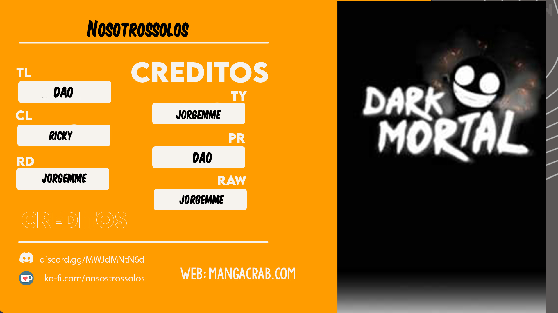 Read Dark Mortal ES Manga Online