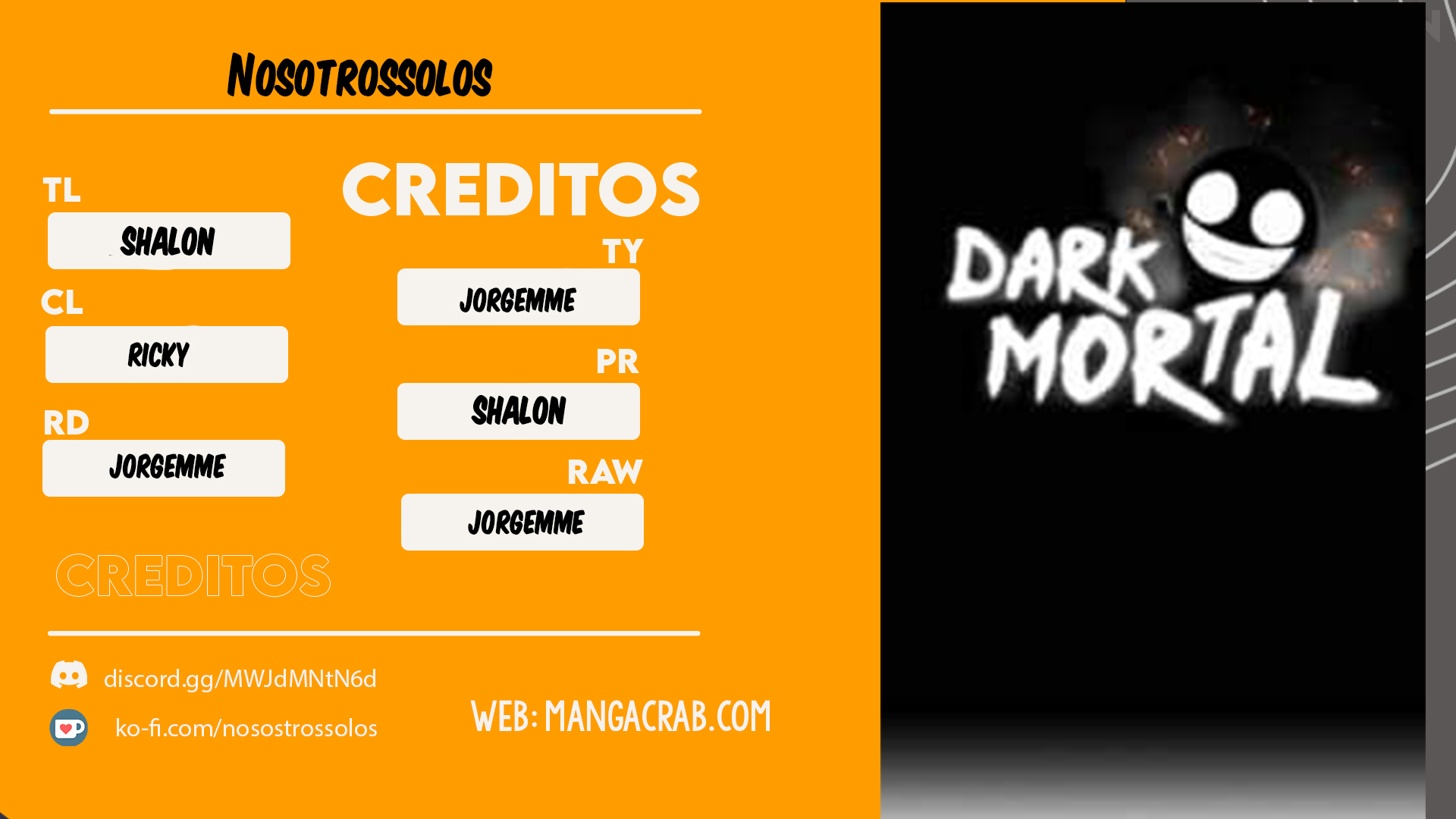 Read Dark Mortal ES Manga Online