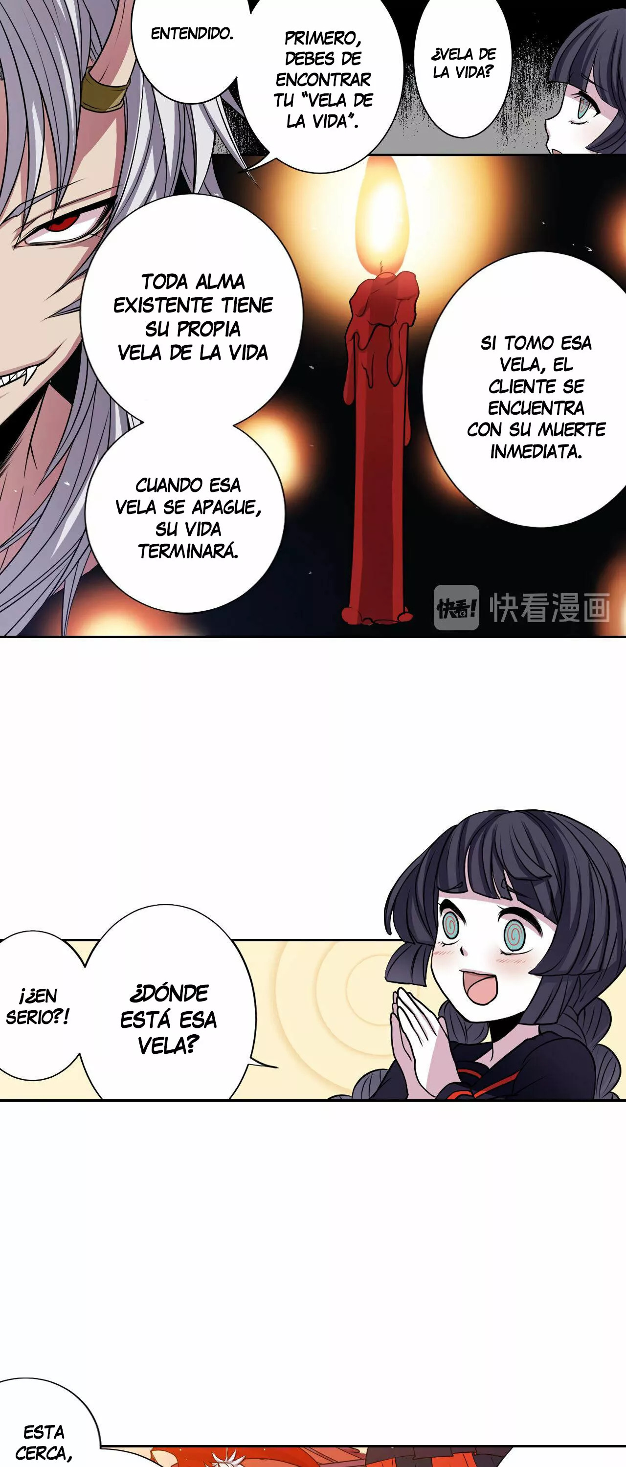 Read Death Candle ES Manga Online