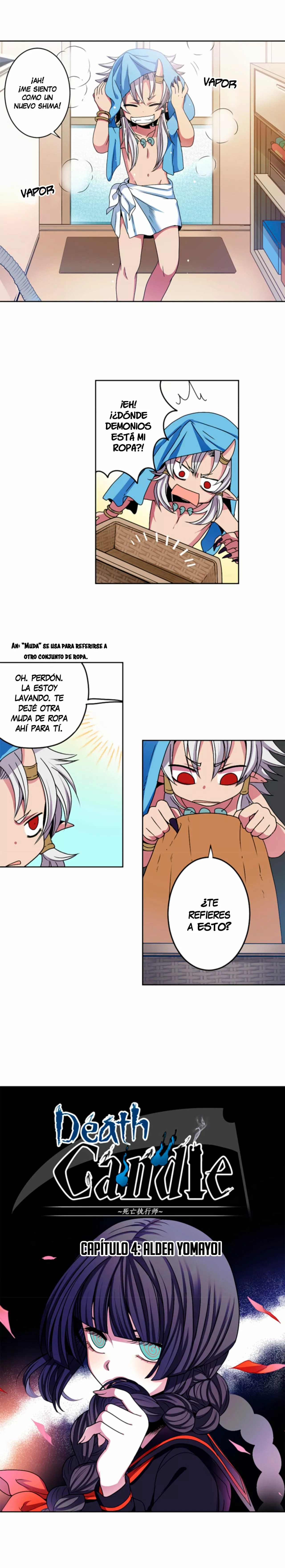 Read Death Candle ES Manga Online