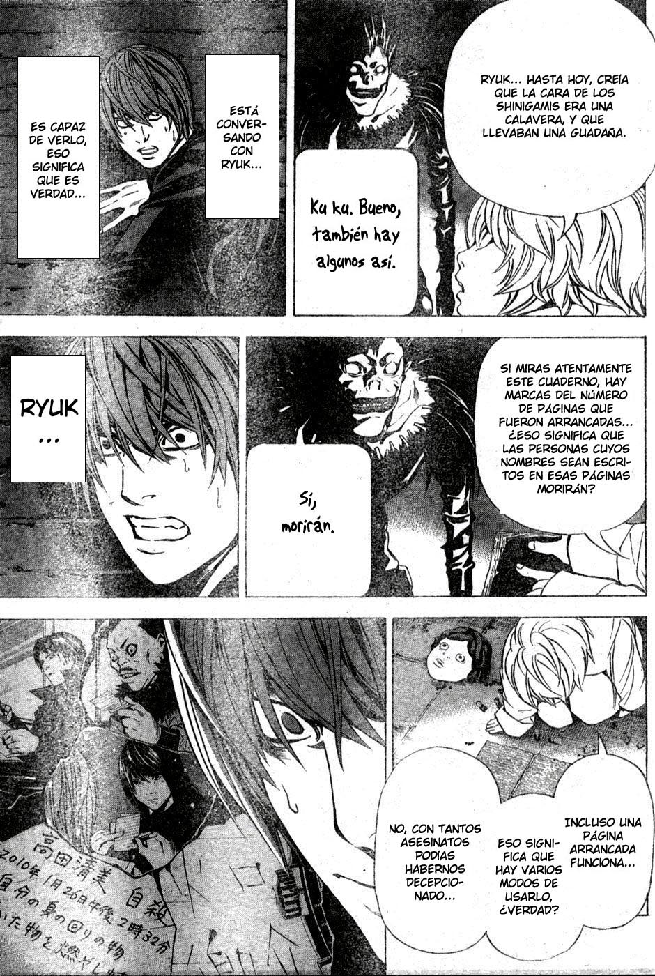 Read Death Note ES Manga Online