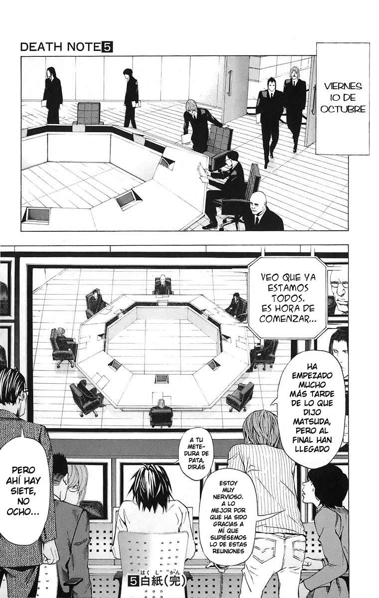 Read Death Note ES Manga Online