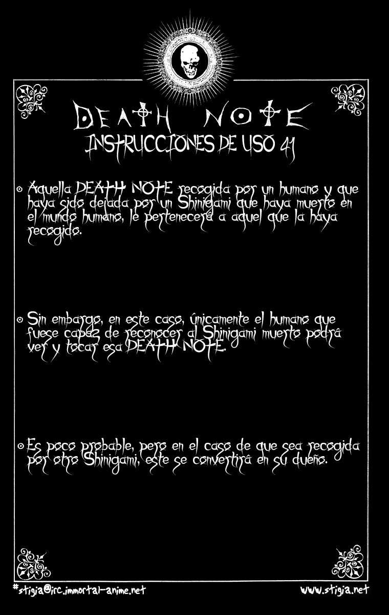 Read Death Note ES Manga Online