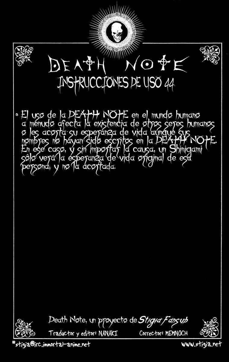 Read Death Note ES Manga Online