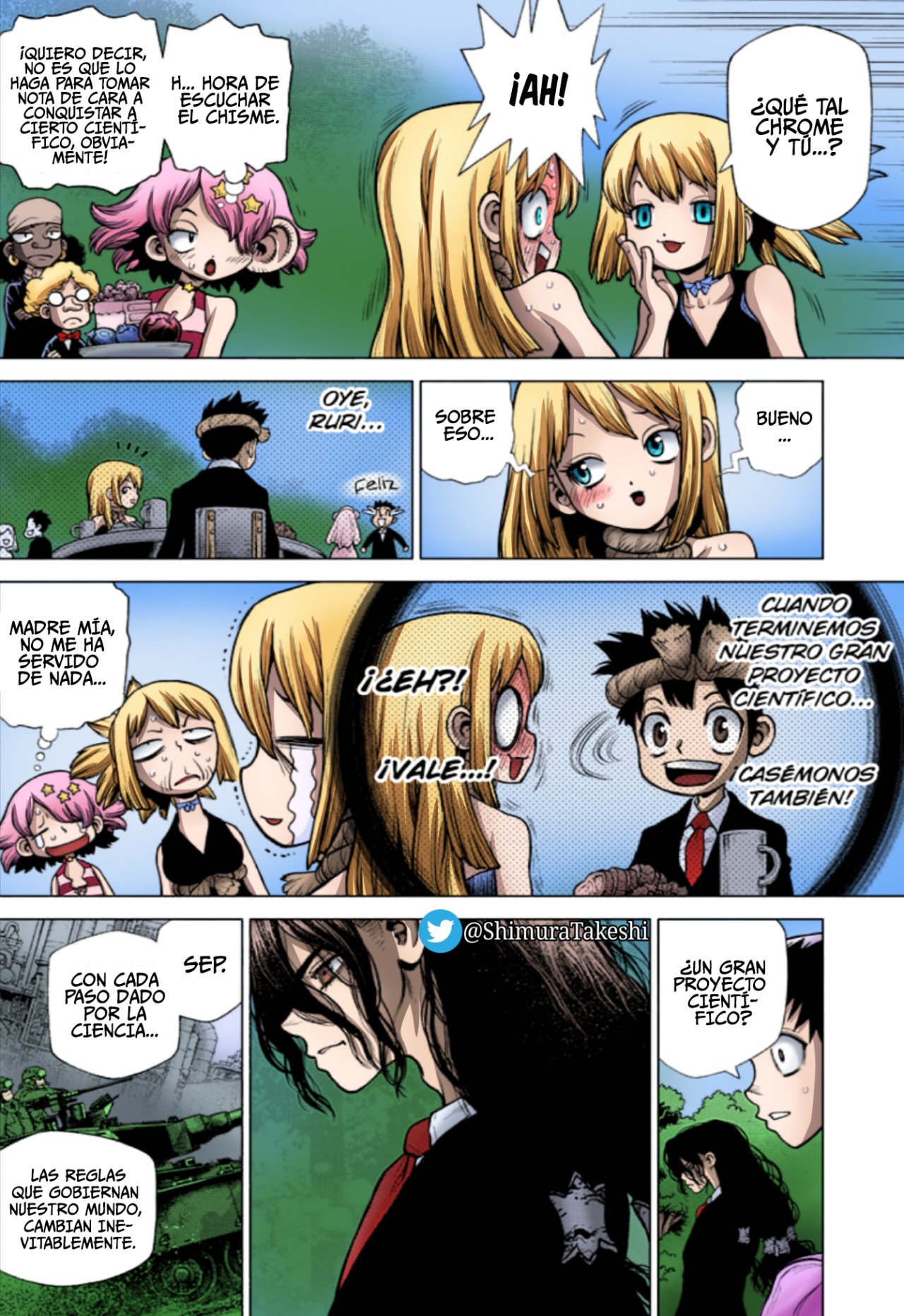 Read Dr. Stone ES Manga Online