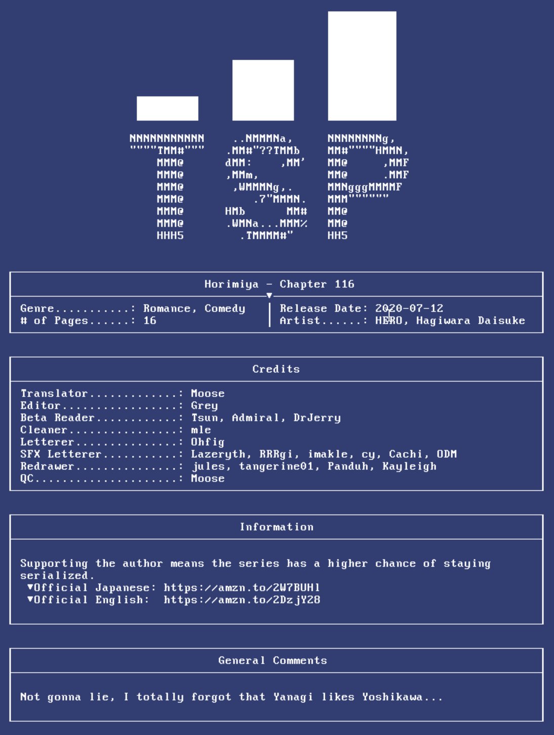 Read Horimiya ES Manga Online
