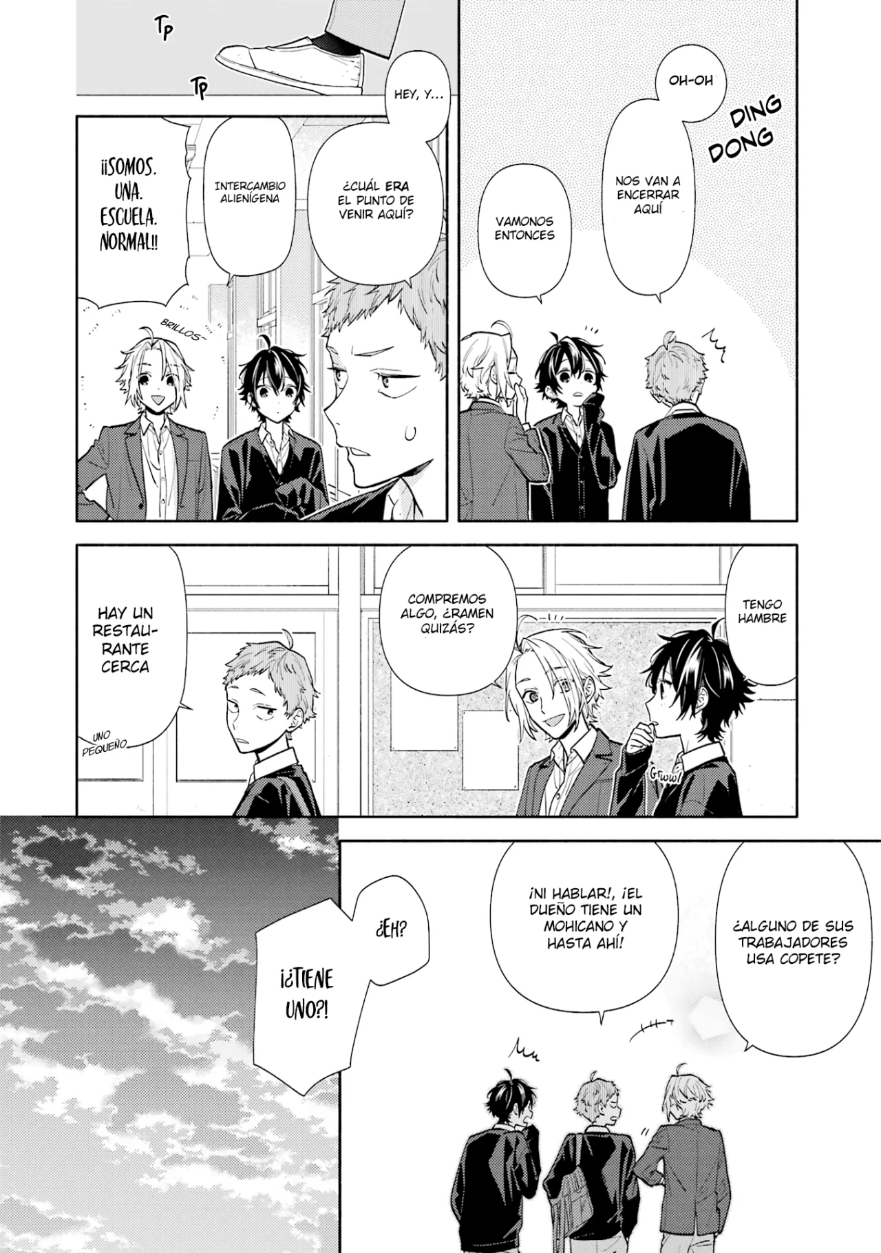 Read Horimiya ES Manga Online