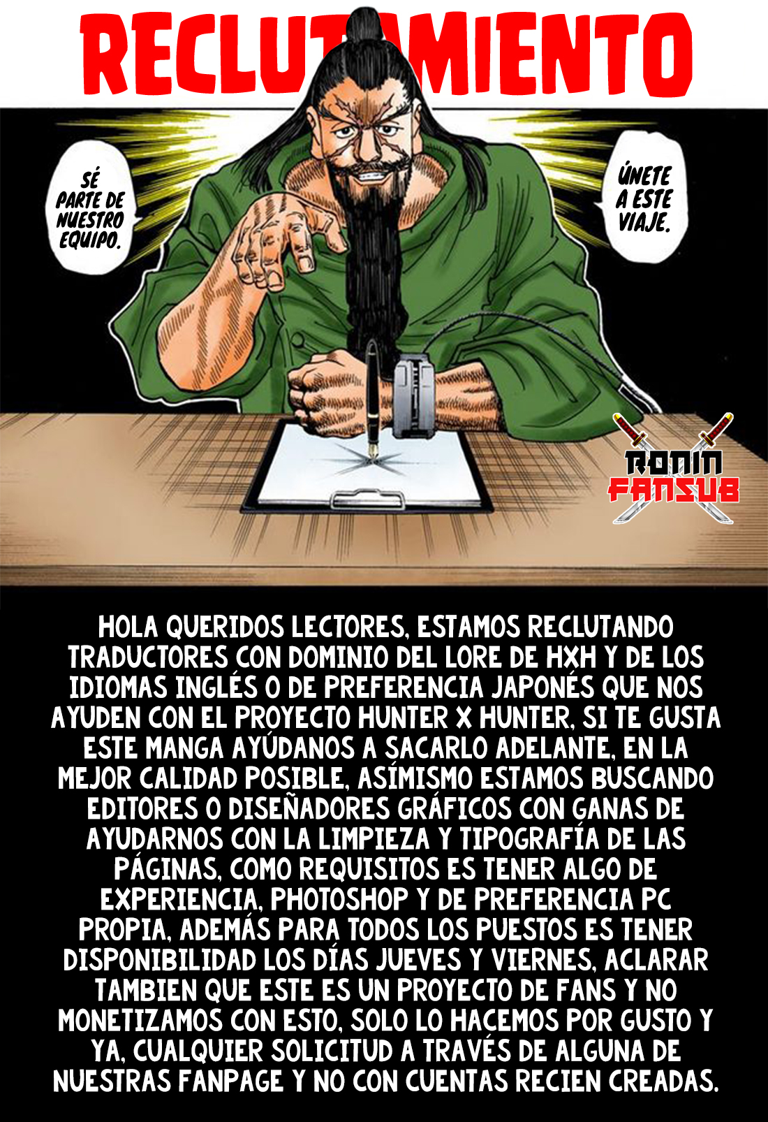 Read Hunter X Hunter ES Manga Online