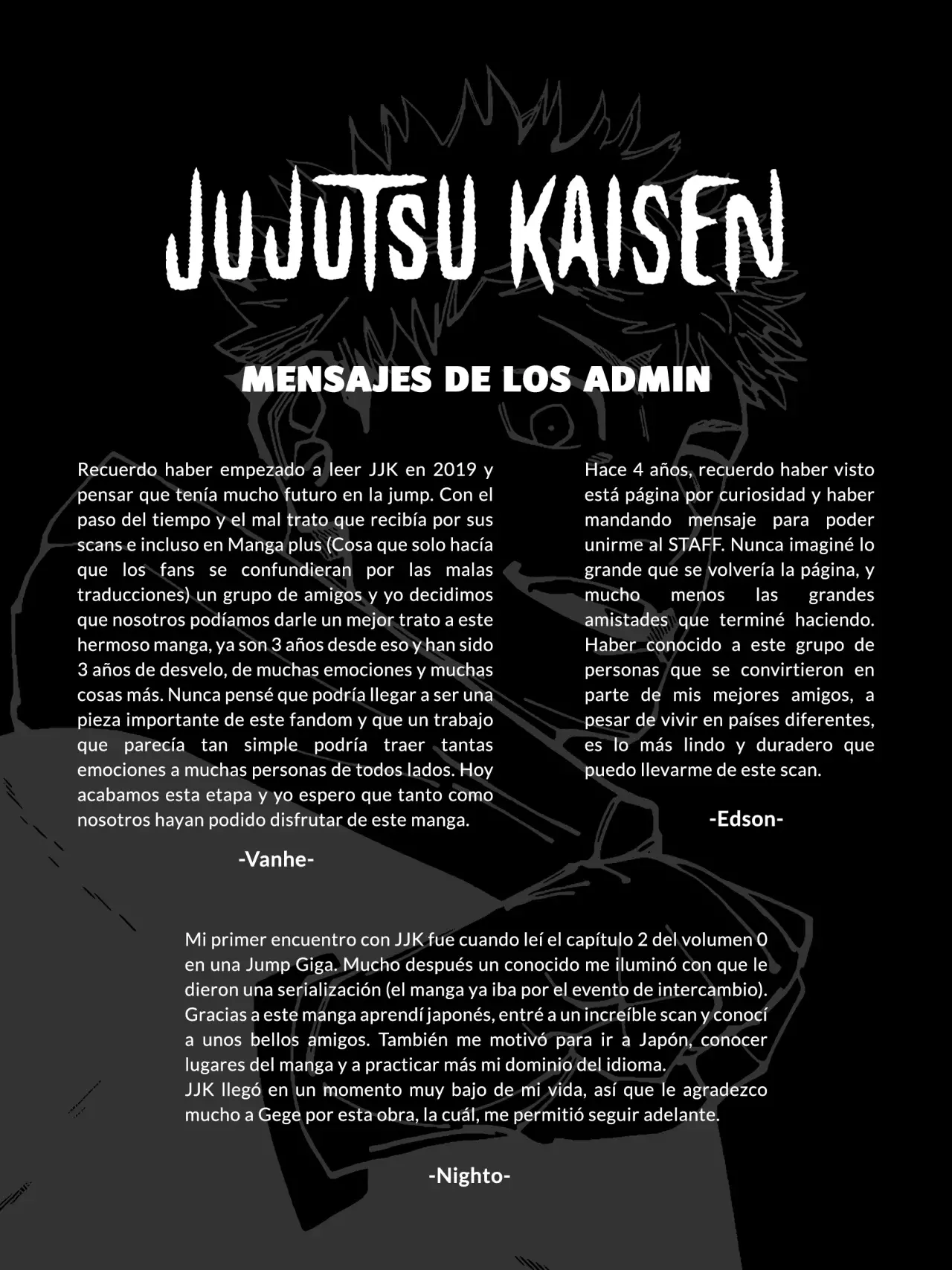 Read Jujutsu Kaisen ES Manga Online
