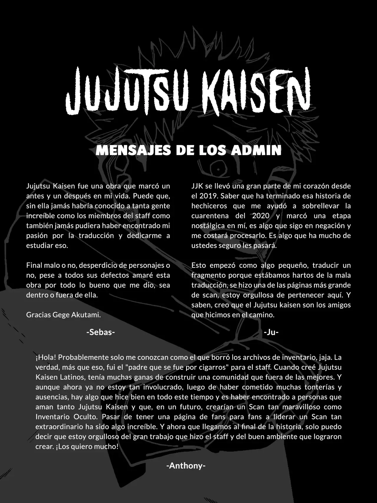 Read Jujutsu Kaisen ES Manga Online