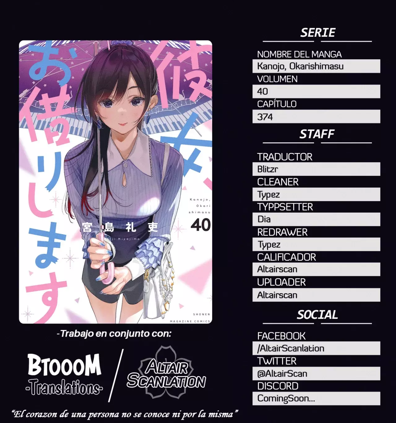 Read Kanojo, Okarishimasu ES Manga Online