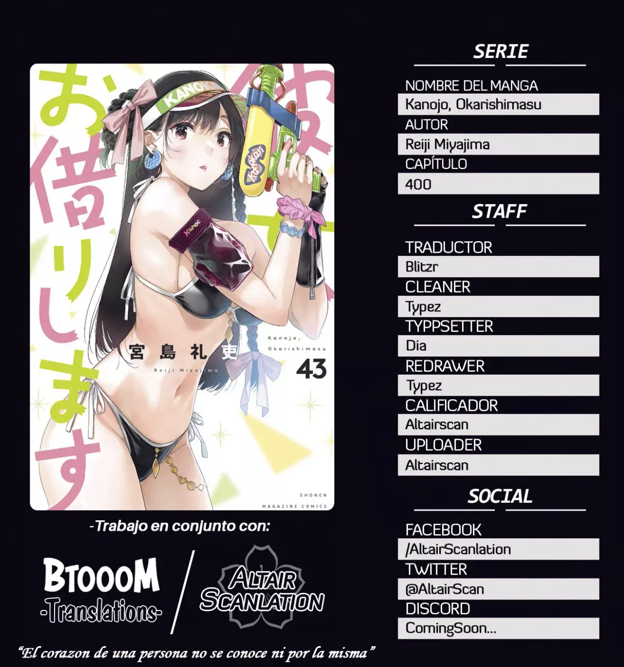 Read Kanojo, Okarishimasu ES Manga Online