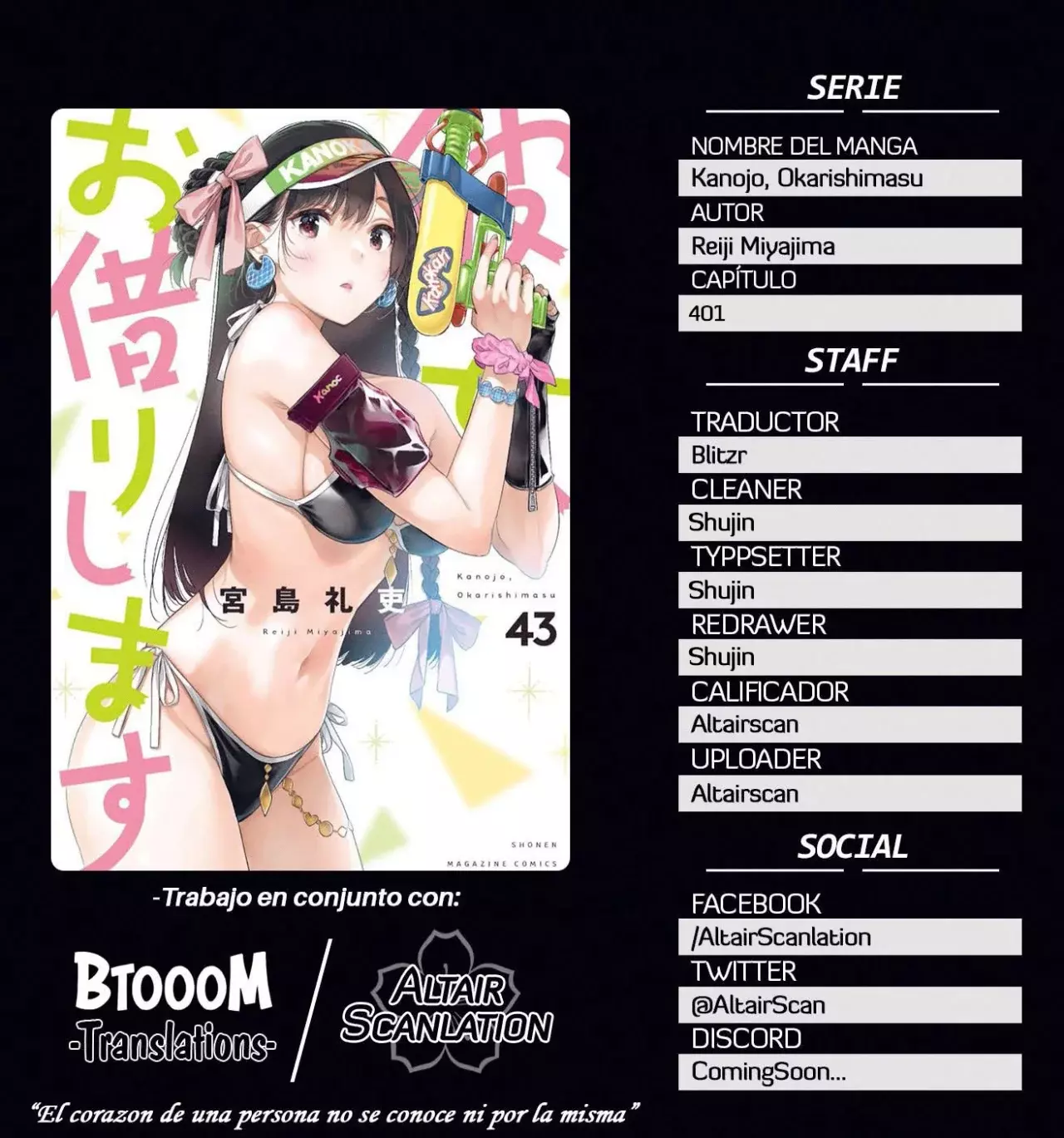 Read Kanojo, Okarishimasu ES Manga Online