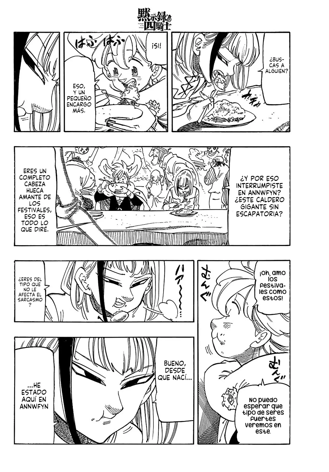Read Mokushiroku no Yonkishi ES Manga Online