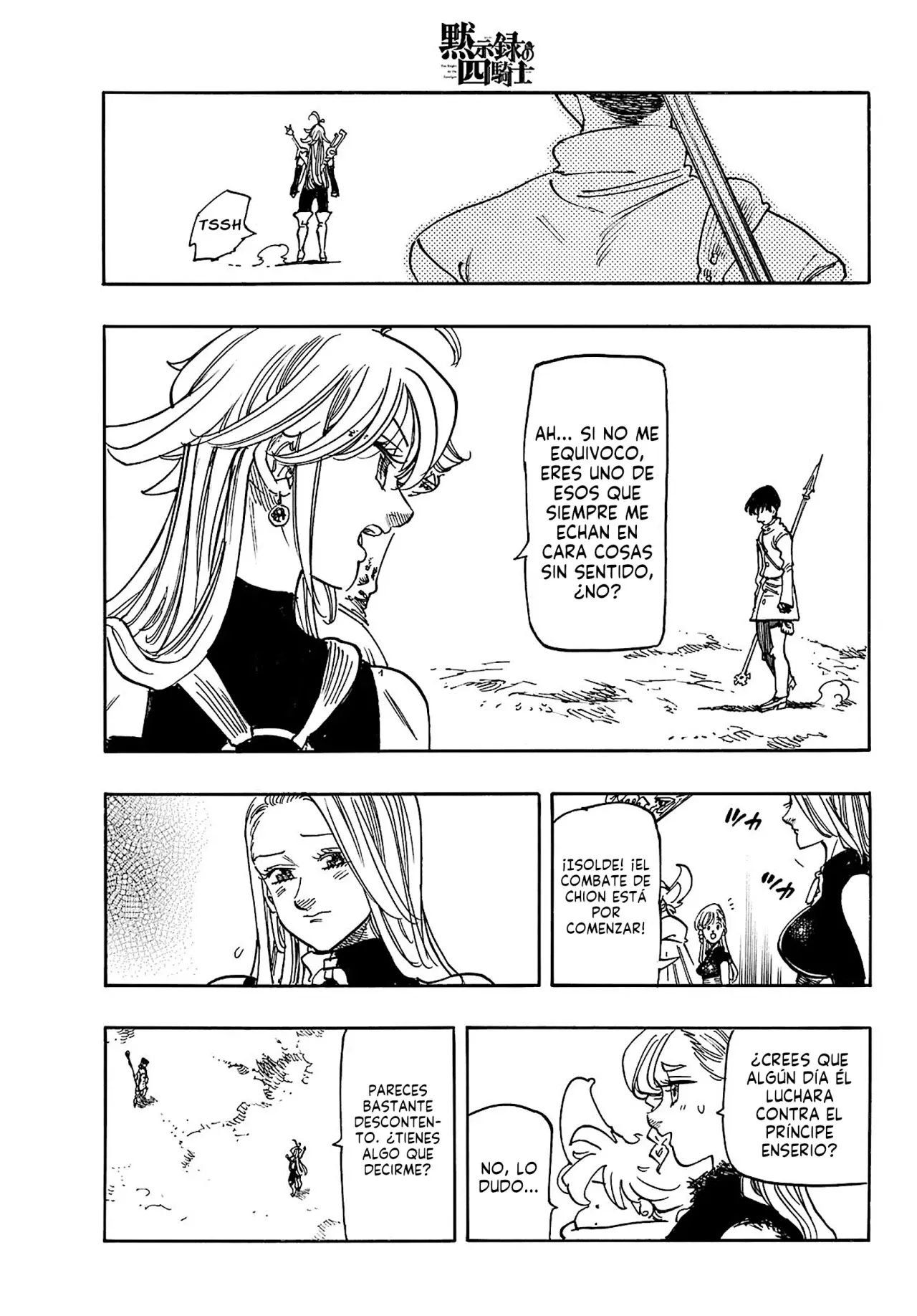 Read Mokushiroku no Yonkishi ES Manga Online
